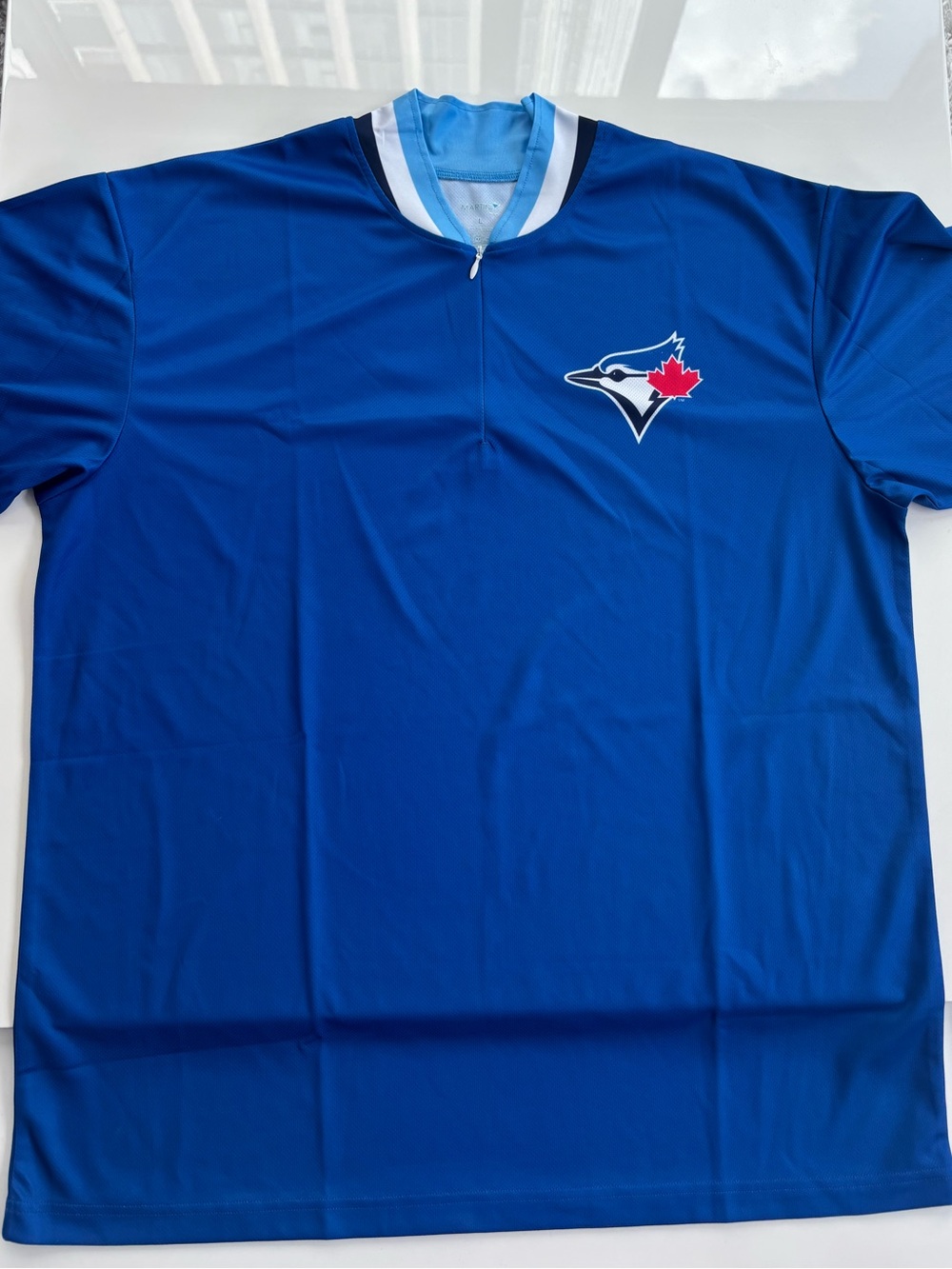 Blue Short-Sleeve Baseball Jersey - Toronto Blue Jays